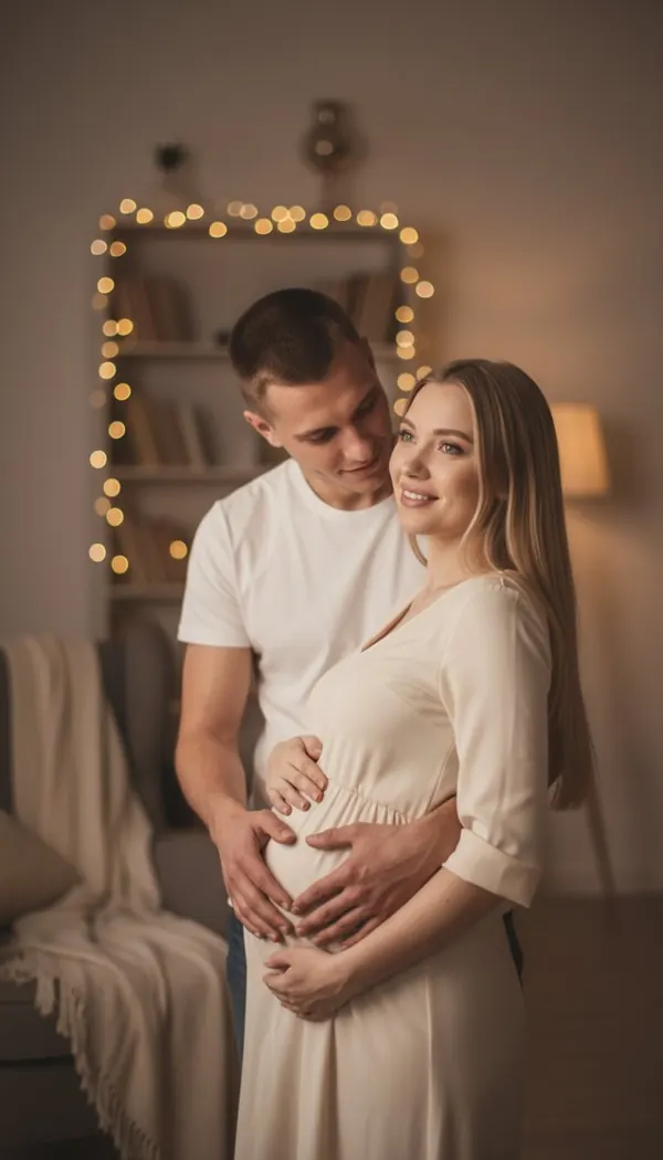 Нежное ожидание семьи